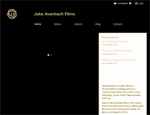 Tablet Screenshot of jakeauerbachfilms.com